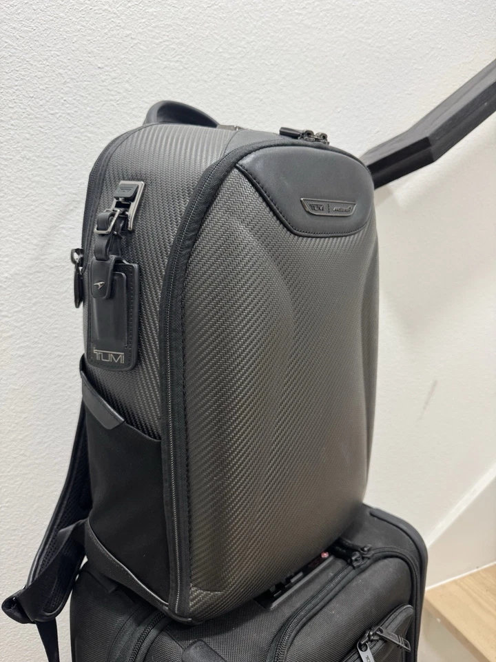 Tumi x McLaren Velocity Backpack “Carbon” - Image 2 of 4