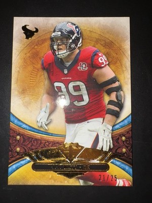 2013 Topps Football Triple Threads J.J. Watt /25 Texans - FREE SHIPPING