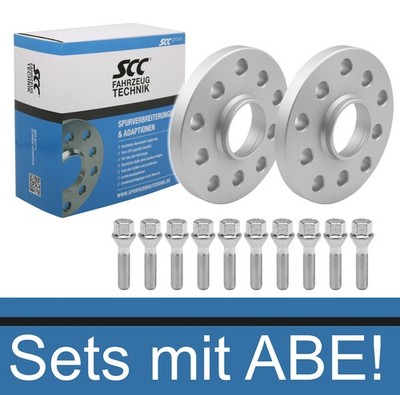 Spurverbreiterung für BMW 5er F10 F11 F18 20mm 2x10mm SCC mit ABE inkl. Radschra