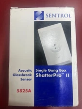 Sentrol ShatterPro II Acoustic Glassbreak Sensor #5825-W NOS