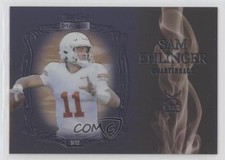 2021 Wild Card MATTE Smoking Guns Ice Blue Brown /12 Sam Ehlinger Rookie RC. rookie card picture