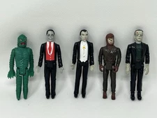 1980 Remco 3.75 Inch Mini Monsters Lot Non - Glowing Vintage Lot Of 5, UNIVERSAL