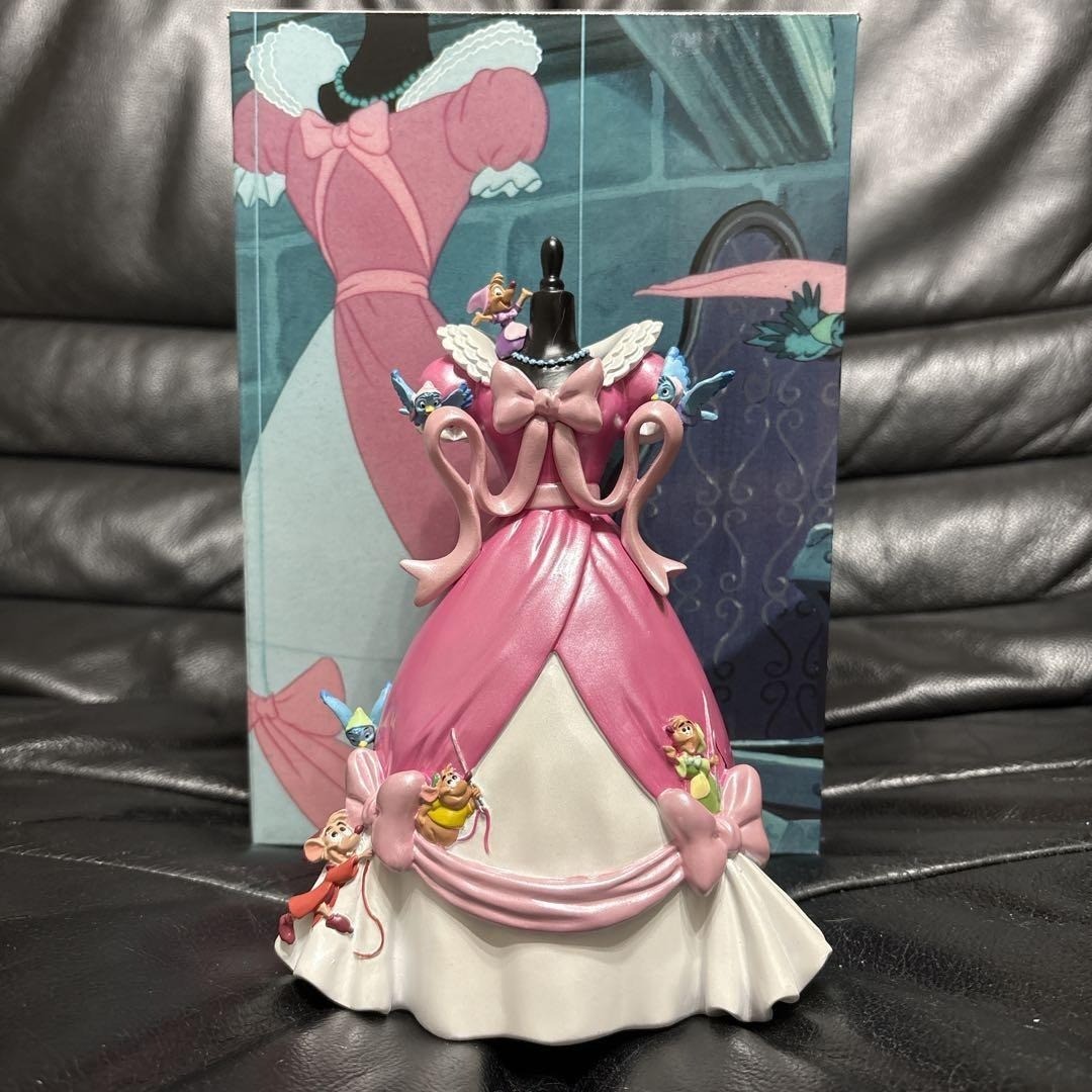 Cinderella Pink Dress Figure 70th Anniversary Disney Story