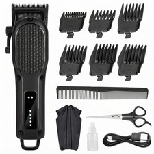 Men's Hair Clippers for Professional Hair Trimmer Cordless Rechargeable Power...