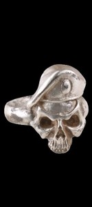 Ring Skull in military Skeleton art Unique Special FORCE