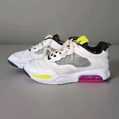 Nike Jordan Air Max 200 Vibrant White Fuchsia  mens 12 flight 23
