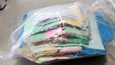 Unfinished Baby/Lap Quilt Top PRECUT Cotton Fabrics 8.5" Blocks in Stages READ