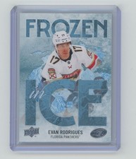 2024-25 UD Ice Frozen In Ice (Unopened) Evan Rodrigues (SimMoy)