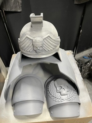 Death Korps Of Kreig Marshal Helm & Rüstung - 3D gedruckt Cosplay - tragbar
