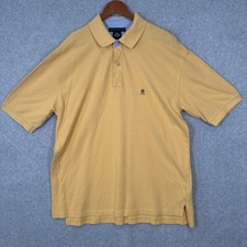 Vintage Y2K Tommy Hilfiger Polo Short Sleeve Yellow 2XL