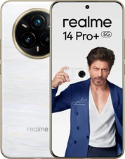 realme 14 Pro+ 5G Factory Unlocked Dual SIM 256GB Storage 12 GB RAM-White