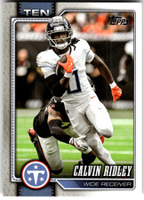 2026 Topps Flagship Football #195 CALVIN RIDLEY Tennessee Titans