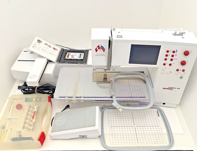 Bernina Artista 165 Sewing Embroidery Machine Nice Condition W/ Many Accessories