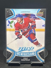 2021-22 Upper Deck MVP #243 Cole Caufield Ice Battles Rookie