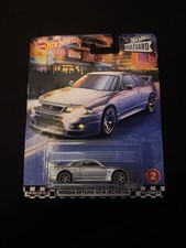 Hot Wheels Boulevard  2 NISSAN SKYLINE GT-R BCNR33 ,Free Protector