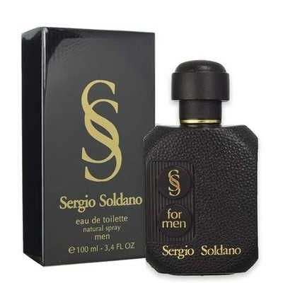 Sergio Soldano Men's Black EDT Spray 3.4 oz Fragrances 8050513385301