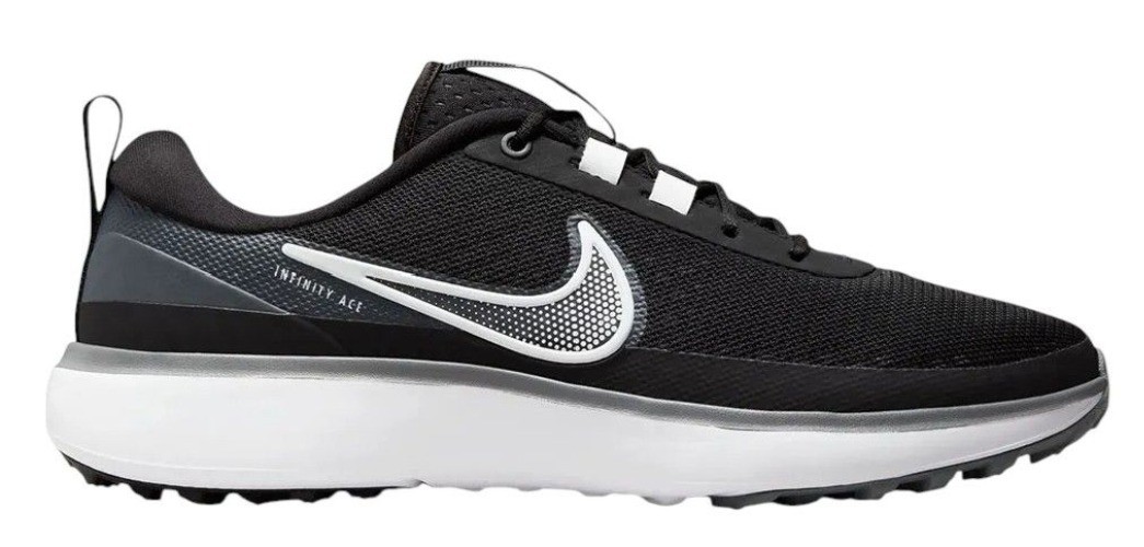 Nuevos zapatos de golf Nike Infinity Ace Next Nature sin clavos DX0024-010 para hombre 11,5