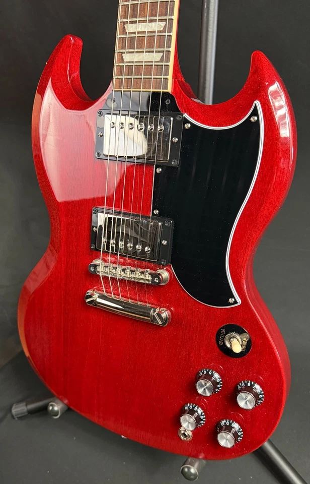 Gibson SG Standard '61 Reissue Electric Guitar Vintage Cherry Finish w/ OHSC - Image 4 of 4