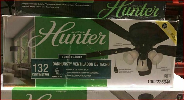 Hunter 28673 The Northshore 52 In Bronze Outdoor Ceiling Fan With