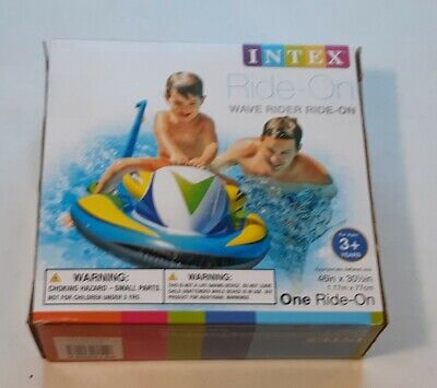 Kid Rider Ride-On Water Play Fun Swimming Pool Float Raft Jet Ski Toy