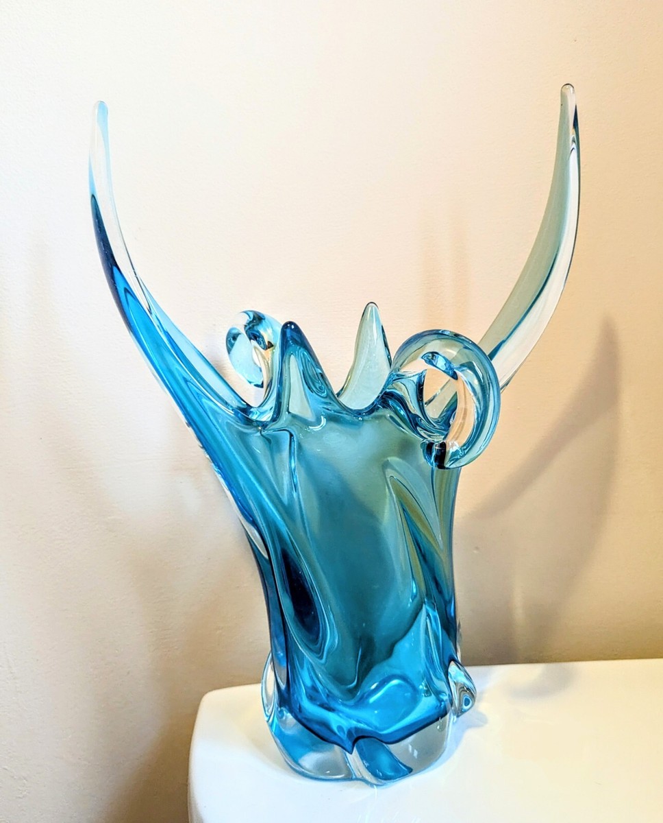 (未使用･未開封品)WIT'S 1/43 MURANO Stylish aero package スチールブルー 完成品 Vintage Art Glass Mcm Centerpiece Blue Chalet Murano Lorraine Edag
