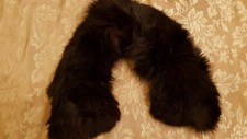Pelliccia Di Volpe Nera A Collo