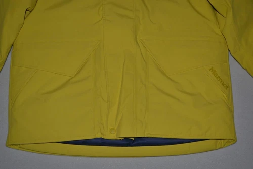 AUTHENTIC MARMOT GORE TEX MEN'S MAMMOTH PARKA  LIMELIGHT  NEW   #91490 image 3
