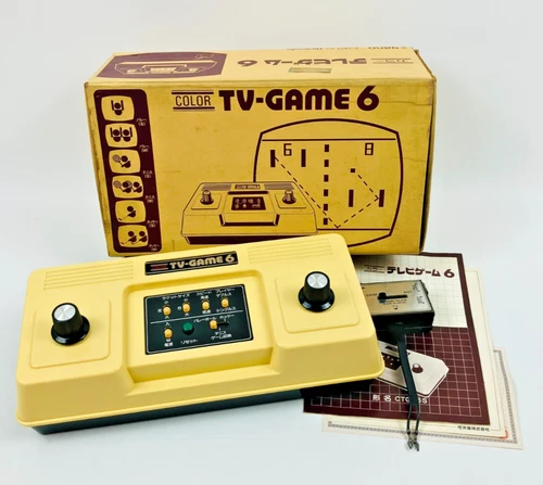 COLOR TV GAME 6 Console Boxed CTG-6S Nintendo Tested  System