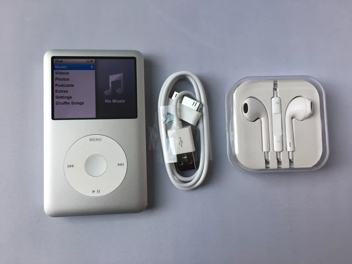 Apple iPod classic 6th Generation 160gb Silver new