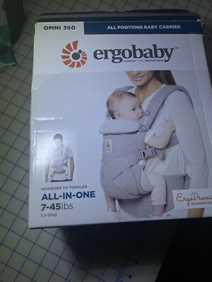 Ergobaby Omni 360 All-In-One  Baby Carrier Pearl Grey