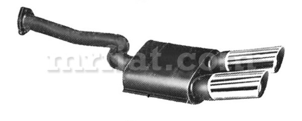 De Tomaso Pantera GT 2 ANSA Left Rear Exhaust Muffler New