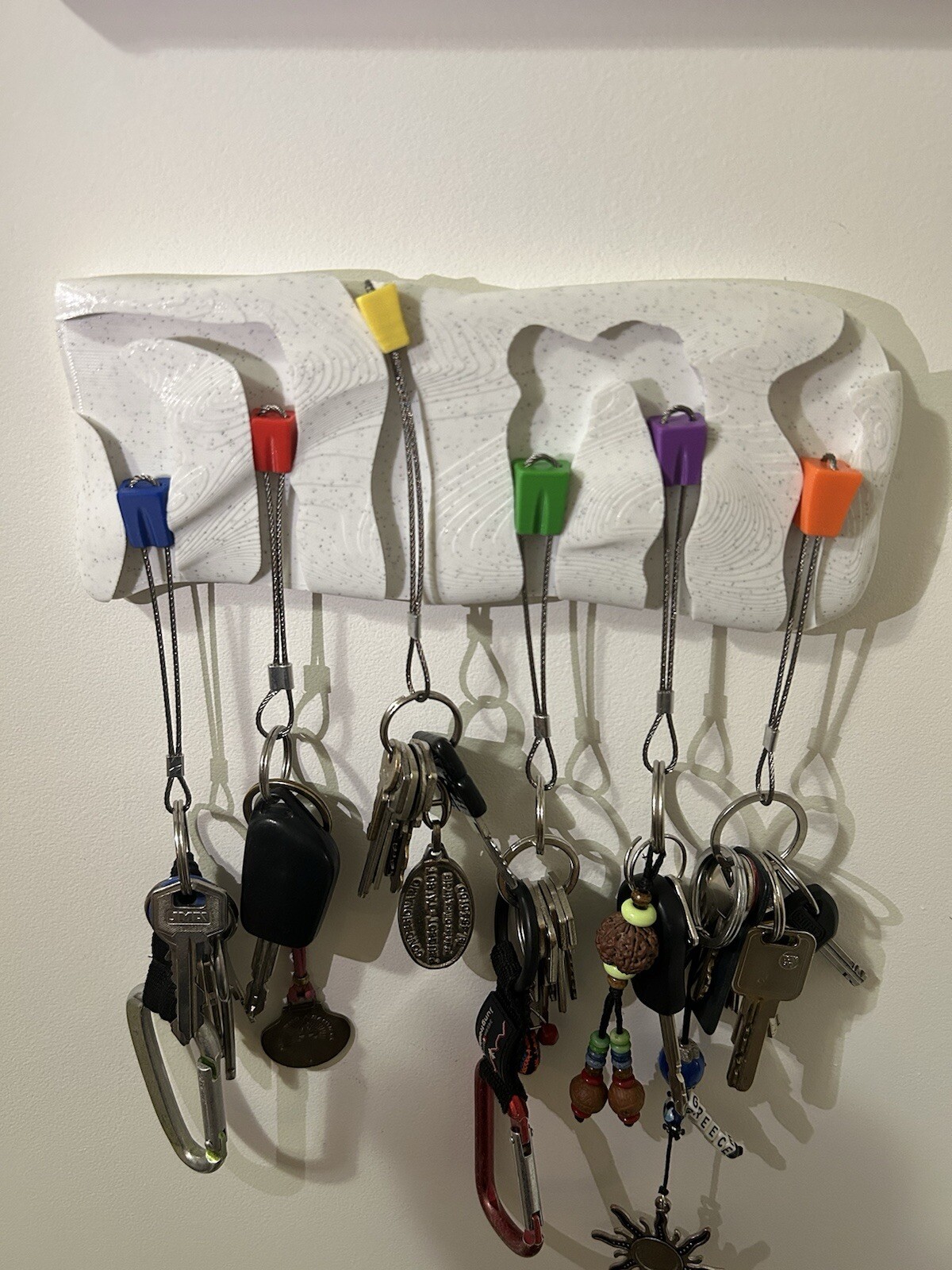 Colgador llaveros escalada