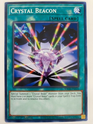 Yu-Gi-Oh! - Crystal Beacon - SDCB-EN020 - Common - 1st Ed - NM/M - NEW