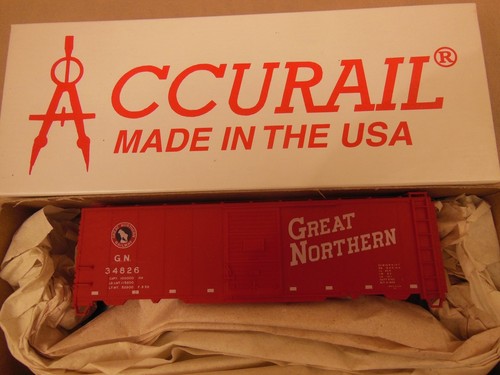 KIT COCHE CAJA ACERO AAR 40' ESCALA HO PRECISAIL GREAT NORTH 34826 | Zustand: New