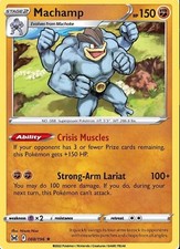 Machamp 88/196 Sword and Shield Lost Origin Holo Rare
