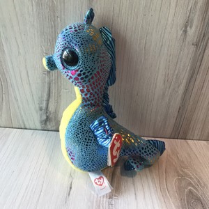 rainbow seahorse beanie baby