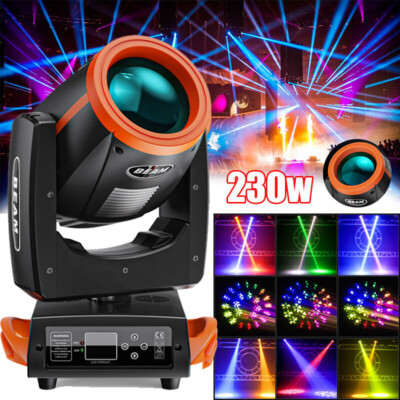 230W 7R LED Moving Head Light Beam Zoom Sharpy 24 Prism Stage Lights DMX Wedding