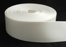 2 inch White Heavy Nylon Webbing 1 yard  2" Nylon 3 FT 