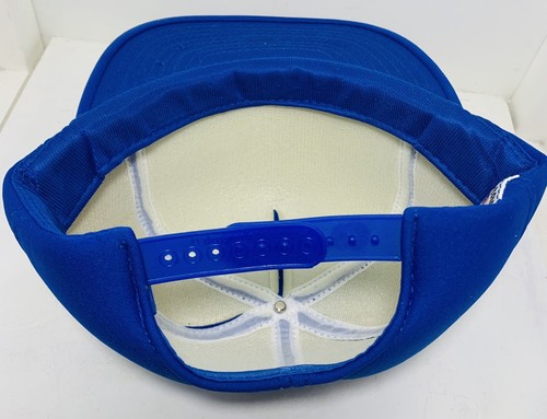 WESTINGHOUSE Blue Foam Snapback Cap Adjustable Baseball Hat White Logo VINTAGE - Picture 7 of 9