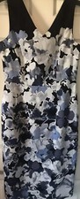 INC International Concepts Women's Floral-Print Shell Dress NWT Size 8 Pre/Owned