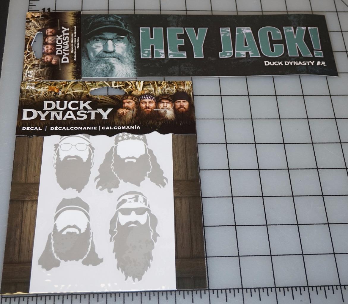 Duck Dynasty Vinyl Car Decal & Bumper Sticker 