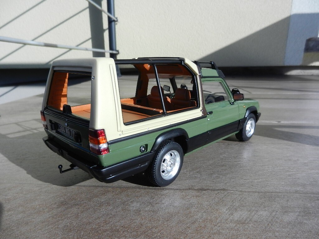 Talbot Matra Rancho Découvrable 1/18 Ottomobile - Vert - État Neuf Boîte
