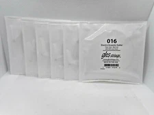 6 pack of GHS 16ga plain guitar strings .016" for acoustic or electric guitar