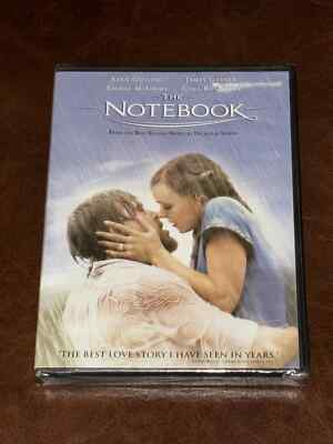 The Notebook DVD Brand New Factory Sealed- Ryan Gosling - Rachel McAdams