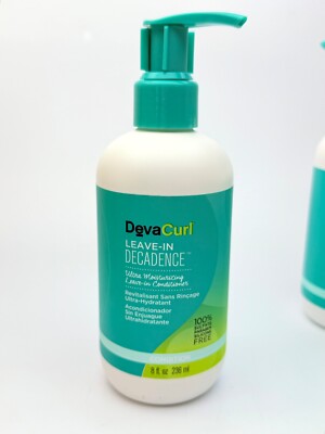 DevaCurl Leave in Decadence Ultra Moisturizing Leave in Conditioner 8 oz. NEW