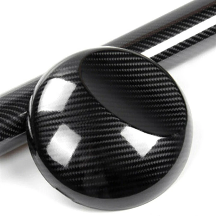 7D Ultra Gloss Glossy Black Carbon Fiber Vinyl Wrap Sticker Decal Car Part - Изображение 3 из 4