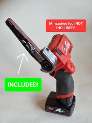 For Milwaukee M12 FCOT 2522 Cut Off saw 10mm Belt Sander conversion kit