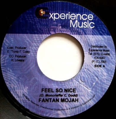 Fantan Mojah - Feel So Nice (7'', M/Print)