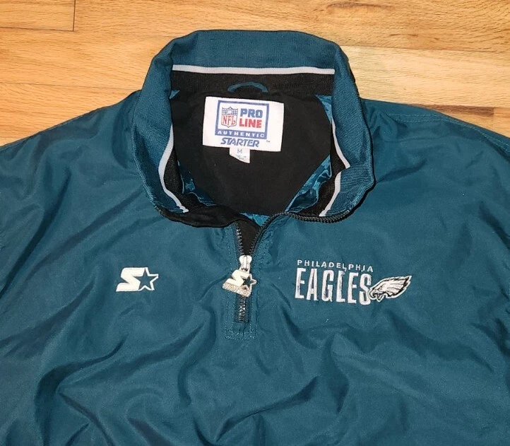 WOW* Vintage STARTER Pro Line Philadelphia EAGLES Jacket men M nfl