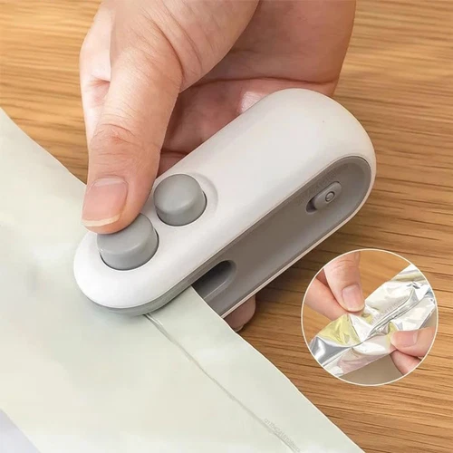 2 in 1 Magnetic Mini Auto Heat Sealer Rechargeable Snack Bag Sealer Machine 2024 - Picture 4 of 18